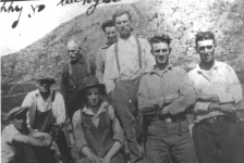 061: l-r standing John Kerrivan, Mike Counsel, Tom Whelan (pipe), Ned Counsel, Jeff Kerrivan; l-r sitting, Lar Barry, Mike Lambe, Jack Carroll. (circa 1934) [courtesy of Mary Anne (Barry) Counsel]  - Mike and Ned sons of Tom Counsel &amp;amp; Mary Cochrane; Tom son of James Whelan &amp;amp; Ellen  Norman; Jack son of William Carroll &amp;amp; Ellen Norman; Mike son of James Lambe &amp;amp; Anne  Whiffin; Jeff son of John Kerrivan &amp;amp; Elizabeth Norman; Lar Barry son of Maurice  Barry &amp;amp; Mary Agnes Lambe.